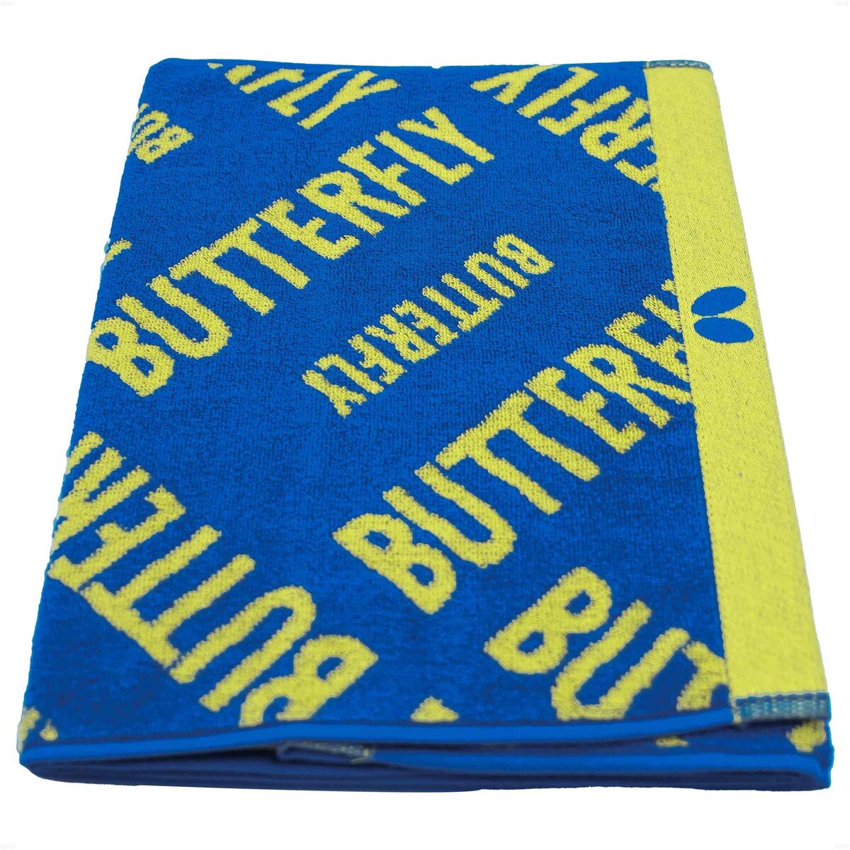 Butterfly Ramic Sports Towel - Royal Blue - Folded